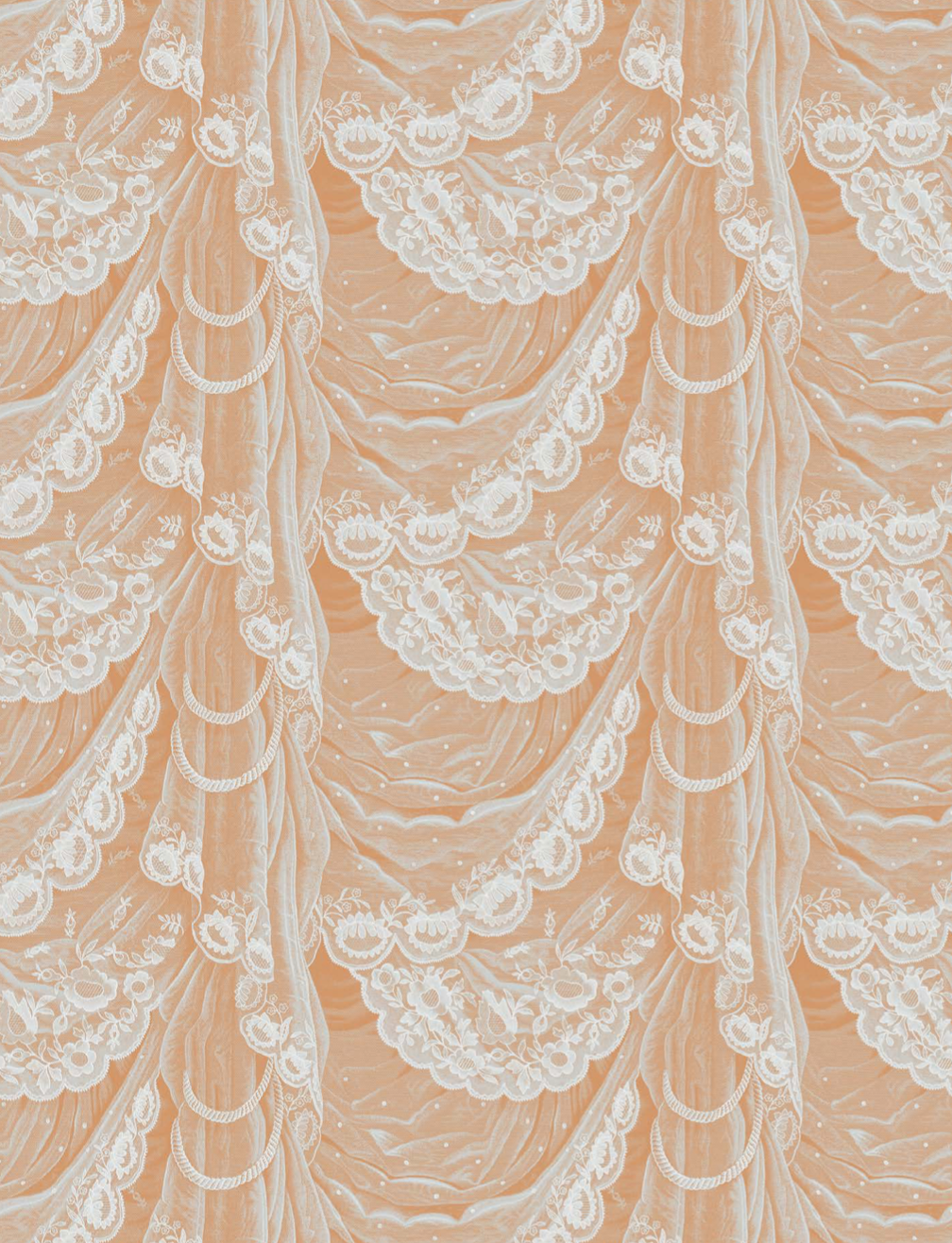 Dripping Lace Wallpaper (Roll)